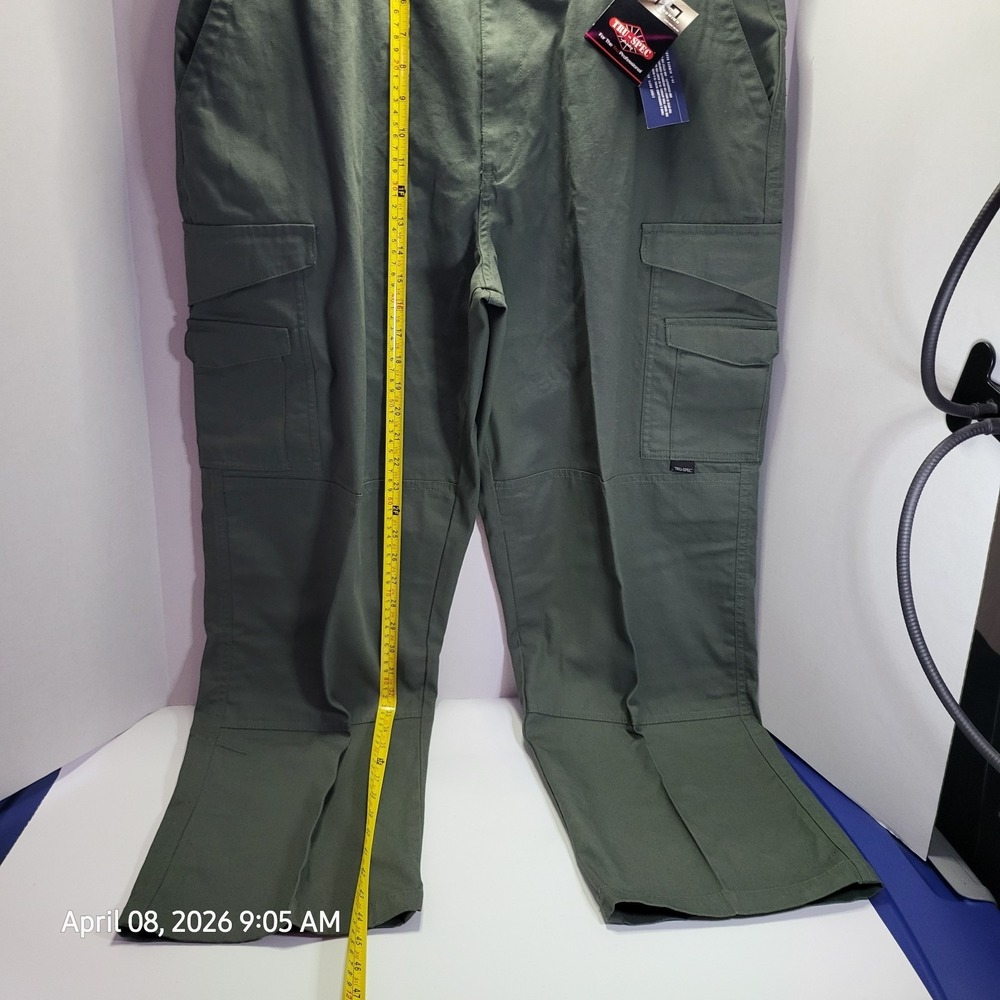 Tru-Spec 24-7 Series Tactical Pants Mens 38x30 Olive Green Cargo Ripstop New - Picture 5 of 12
